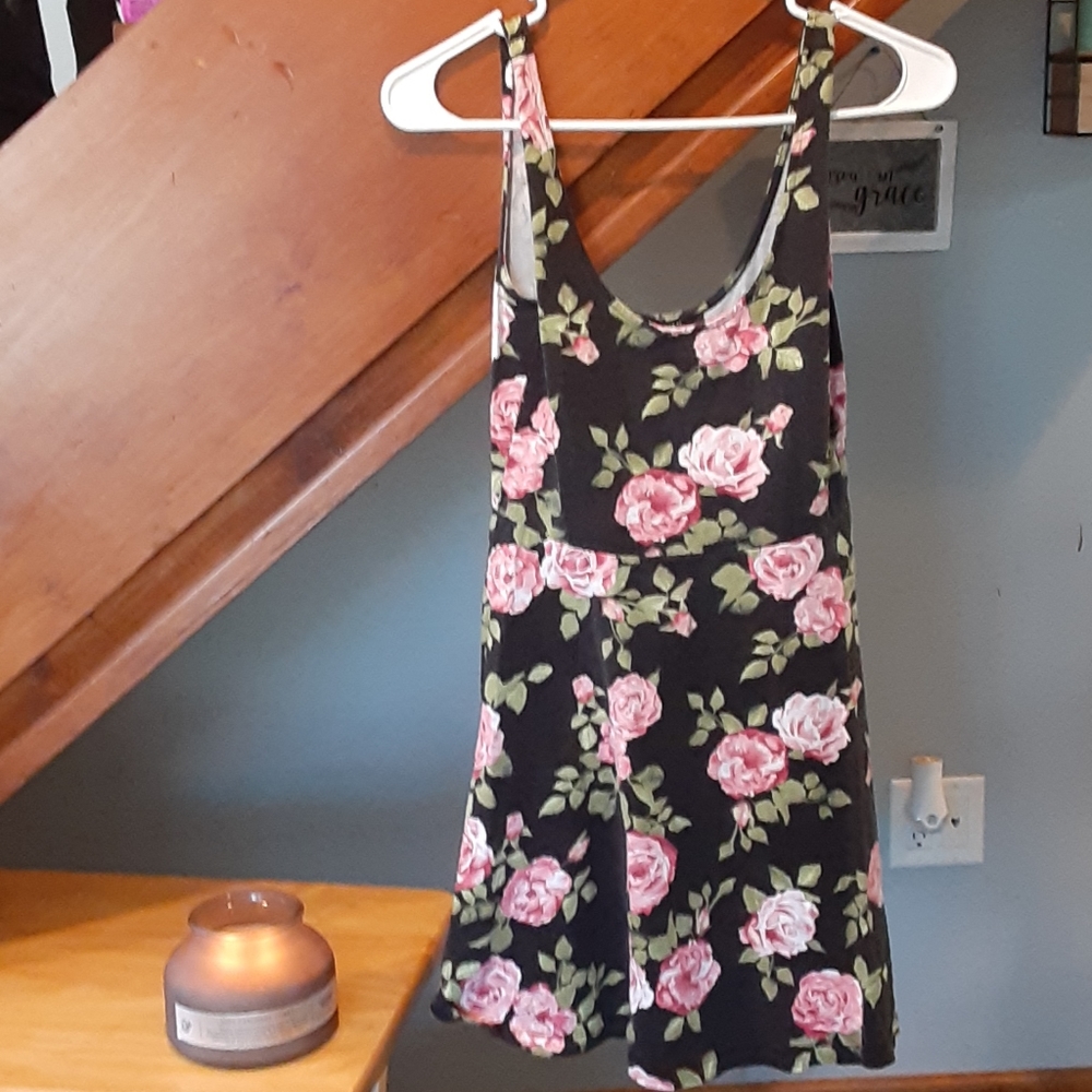 Mini dress full of Beautiful Roses